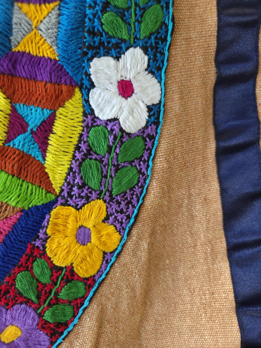 Short huipil, Natural Dye.  O/S