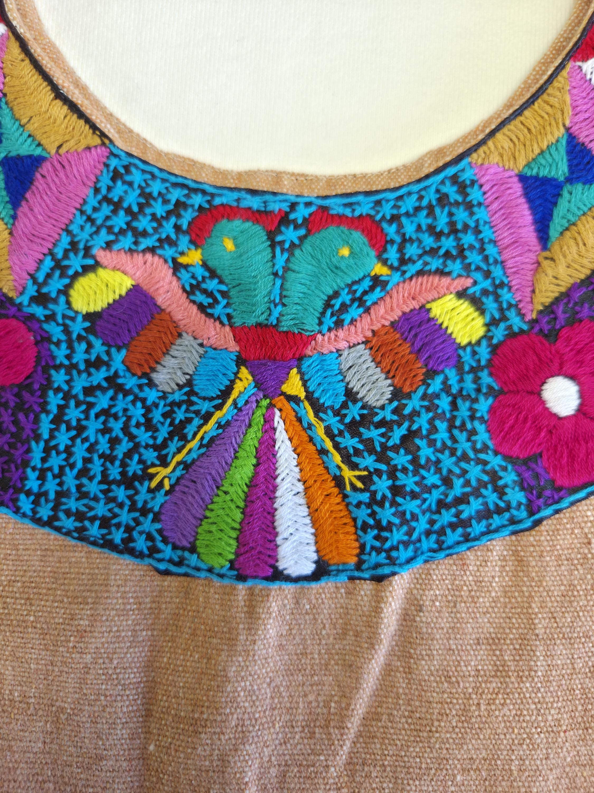 Short huipil, Natural Dye.  O/S