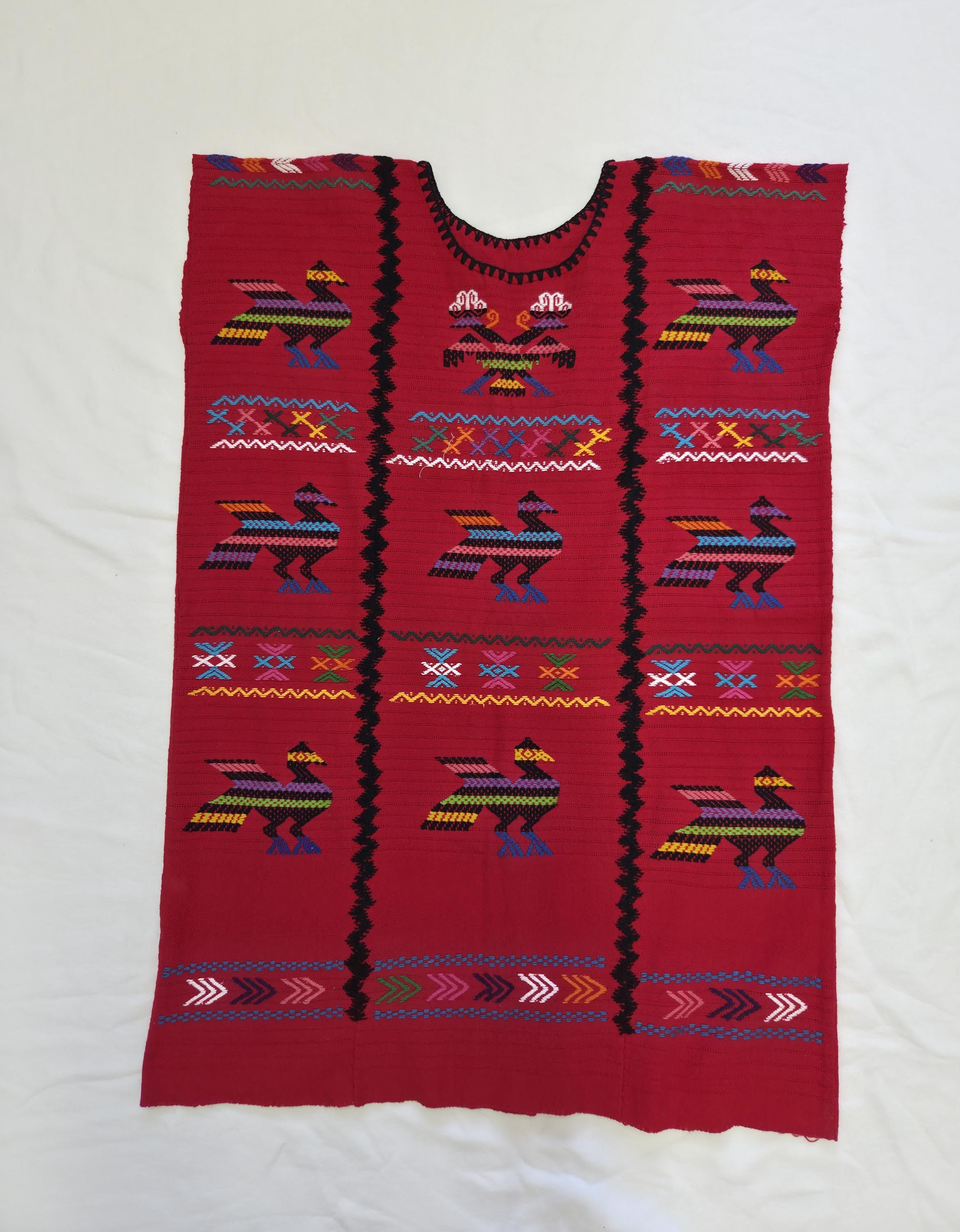 Backstrap Loom Huipil,  Mexican - Oaxacan dress.      O/S