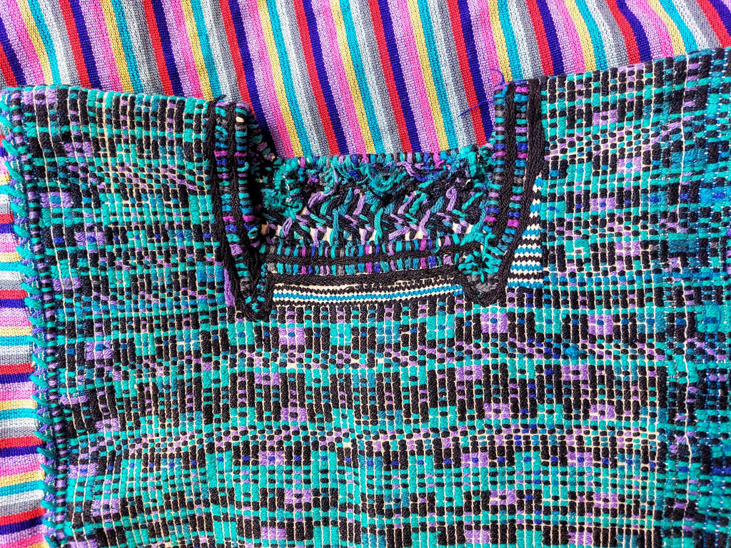 San Juan Cancuc Chiapas huipil, Backstrap loom huipil, Mexican Long dress. O/S