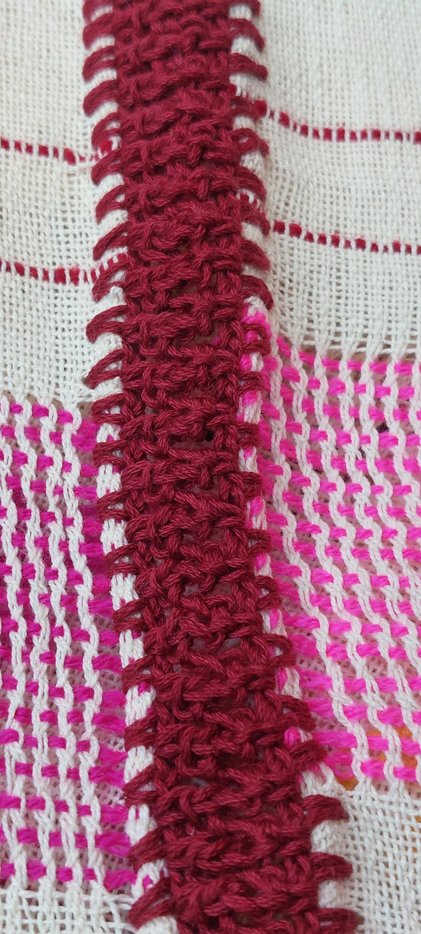 Backstrap loom Huipil, Amuzgo Huipil, Mexican Embroidery dress, Oaxacan Dress, Handcrafted - Handmade Artisian dress, Spring-Summer   S/M.