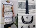 Backstrap loom Huipil, Amuzgo Huipil, Mexican Embroidery dress, Oaxacan Dress, Handcrafted - Handmade Artisian dress, Spring-Summer   S/M