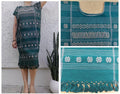 Handmade Huipil, Embroidery Mexican dress, Amuzgos, Long Huipil Guerrero. O/S