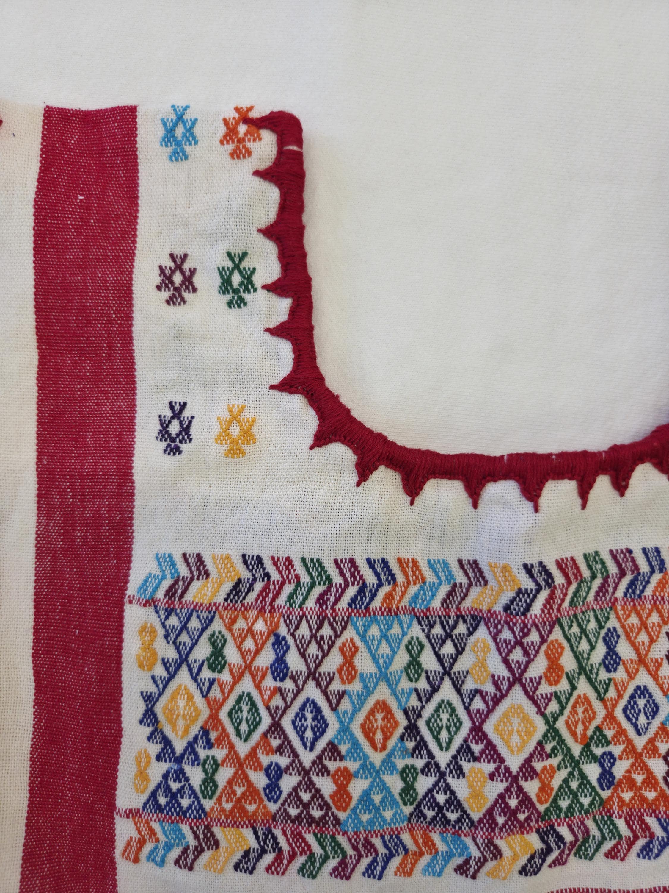 Mexican Tacuate Backstrap loom Huipil dress,   O/S