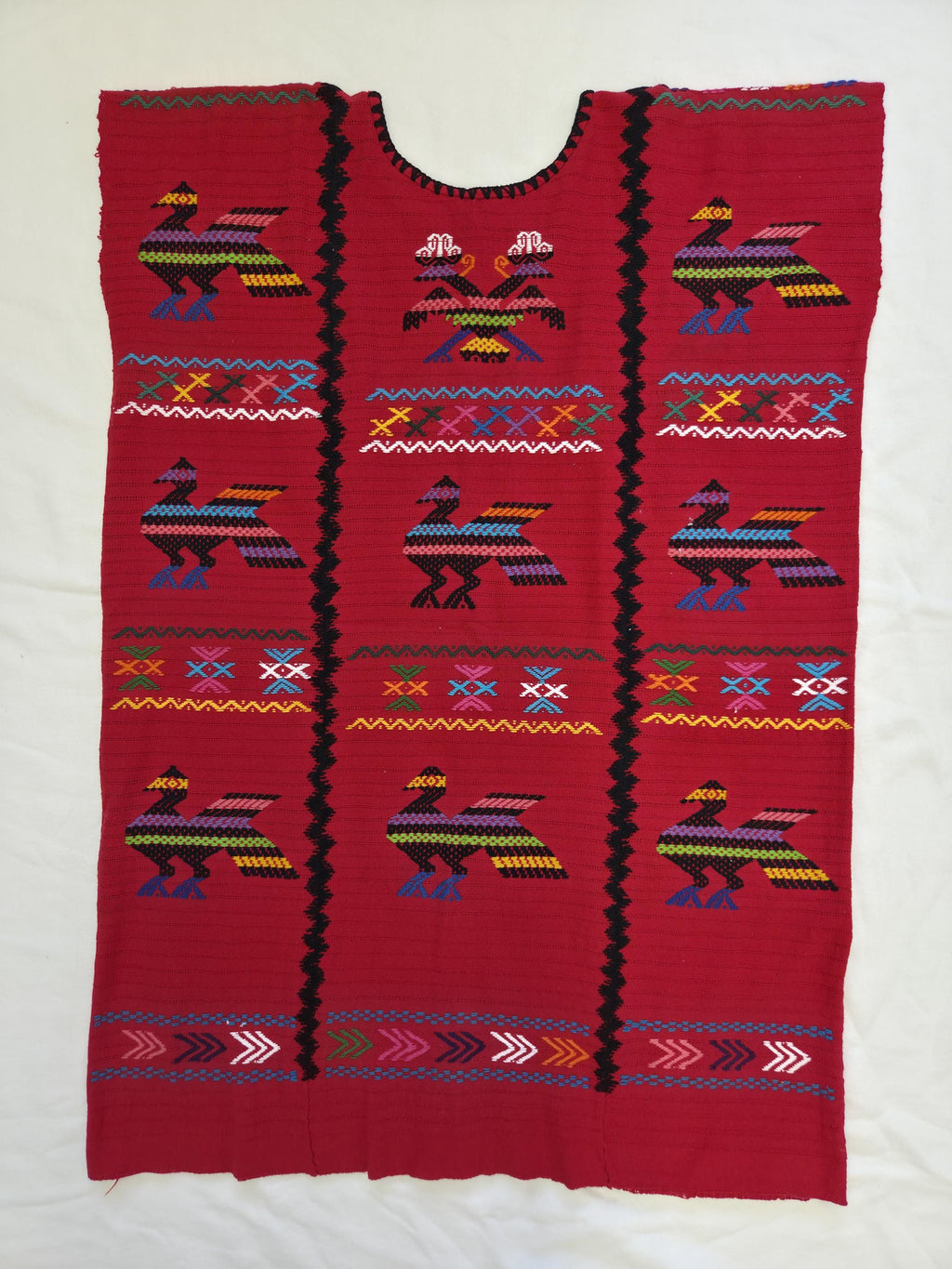 Backstrap Loom Huipil,  Mexican - Oaxacan dress.      O/S