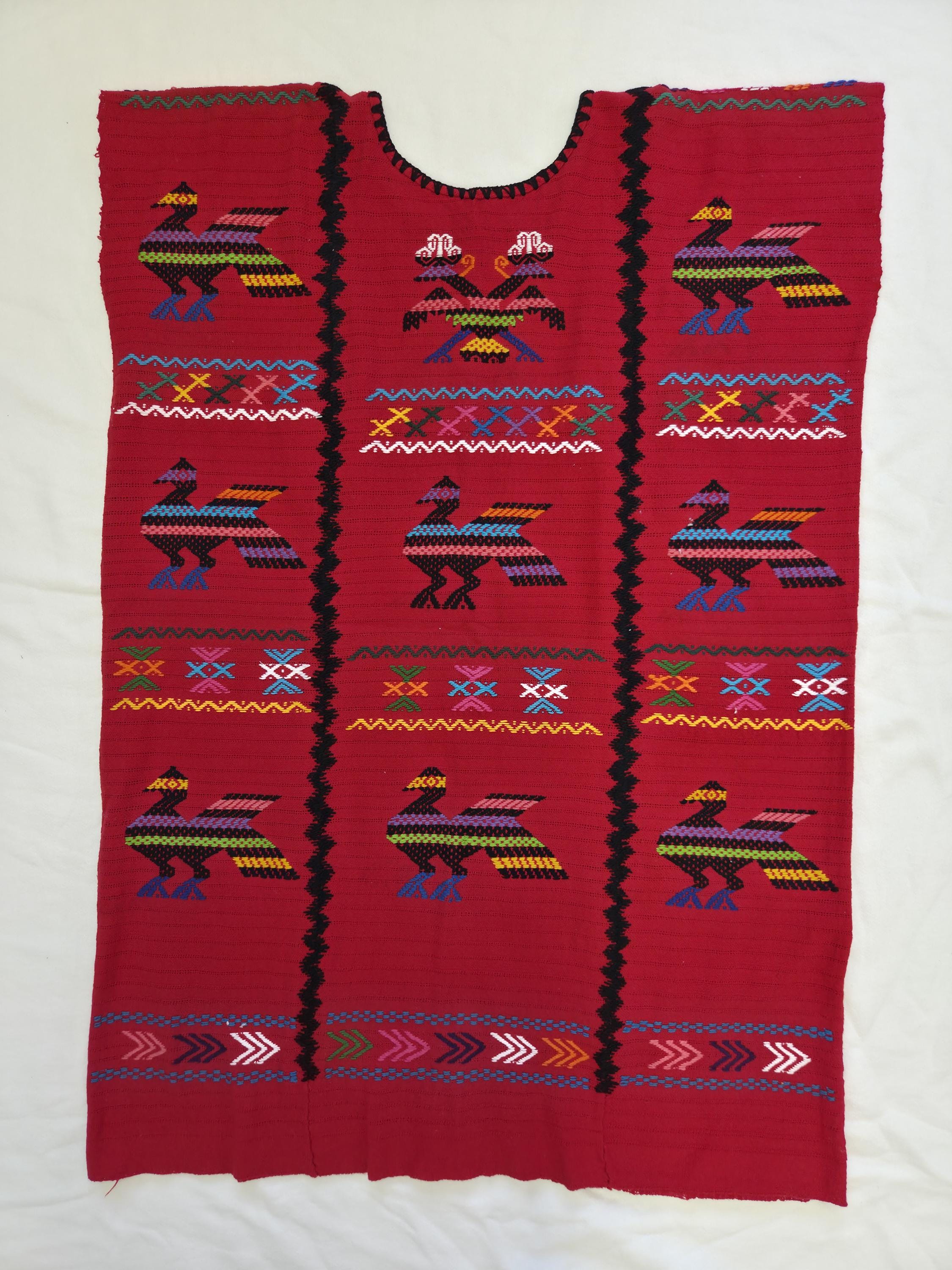 Backstrap Loom Huipil,  Mexican - Oaxacan dress.      O/S