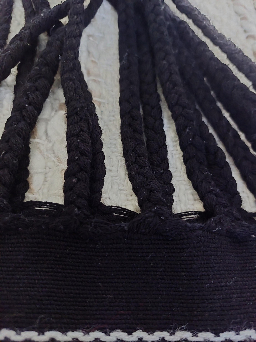 Backstrap loom cotton bag, Chiapas bags.