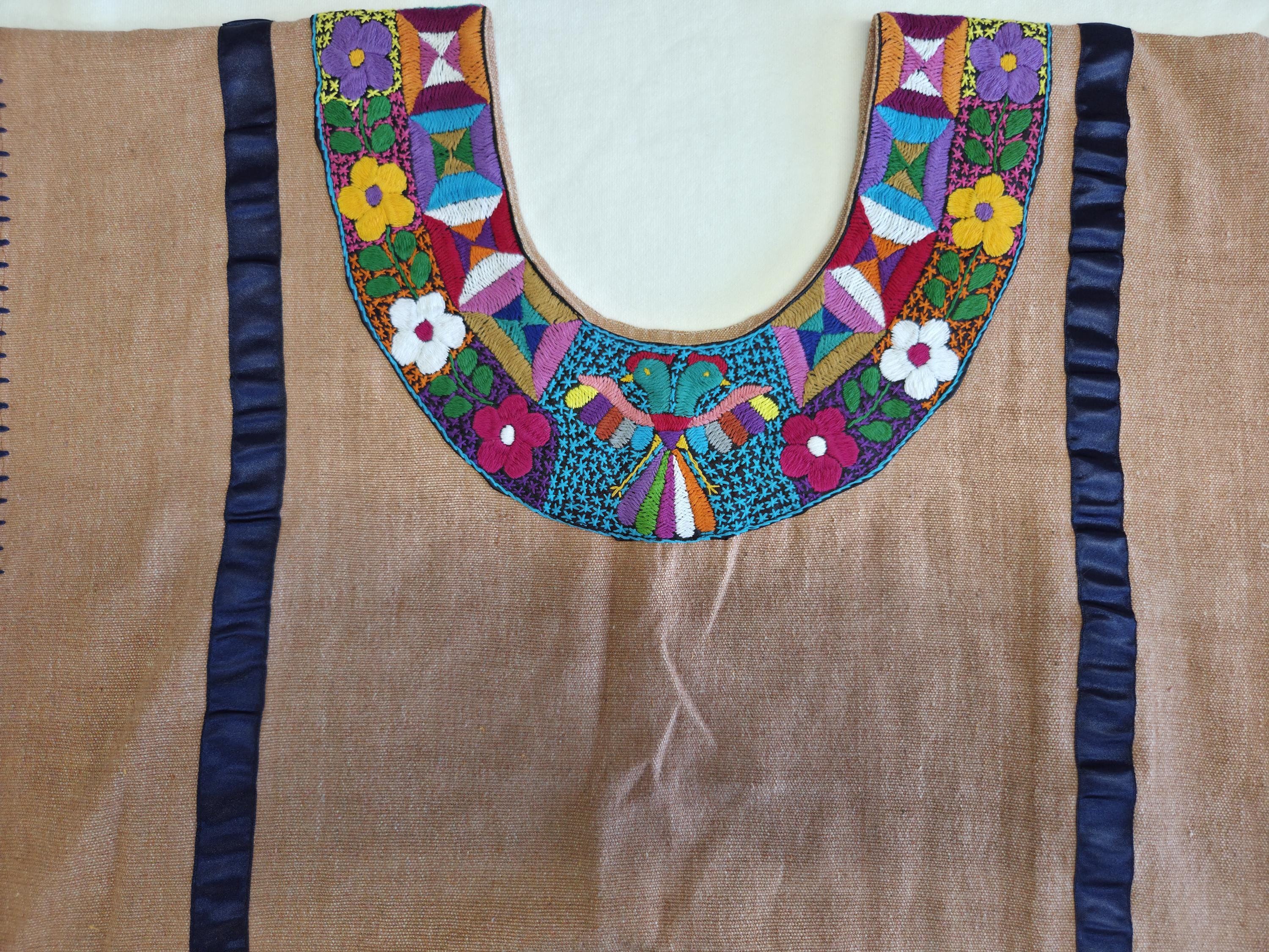 Short huipil, Natural Dye.  O/S