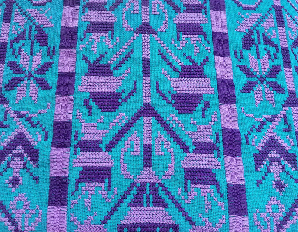 Oaxacan dress,  handmade dress, Embroidery dress, Artisian Mexican Long dress. S/M