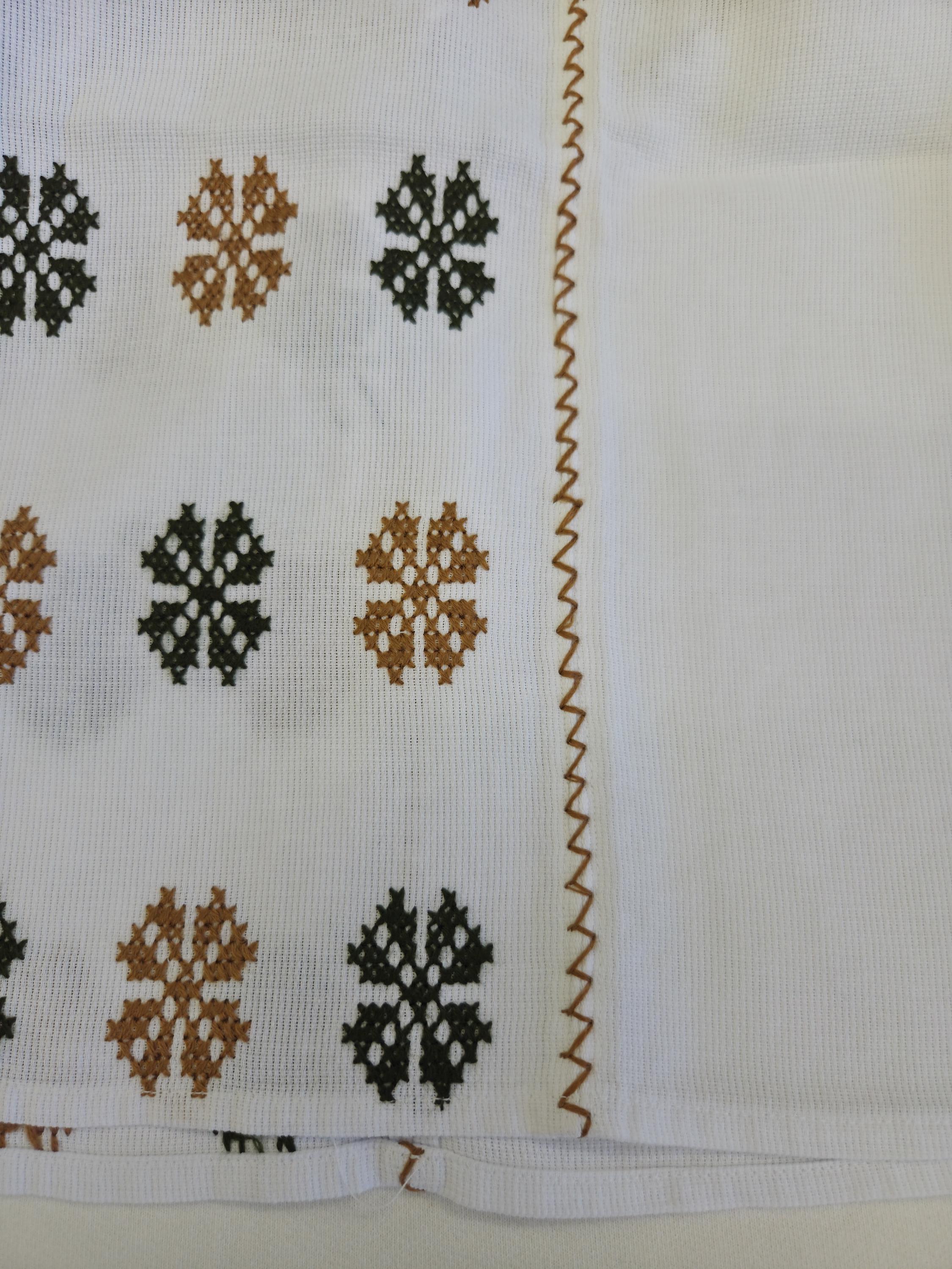 Handmade embroidered blouse,    S-L
