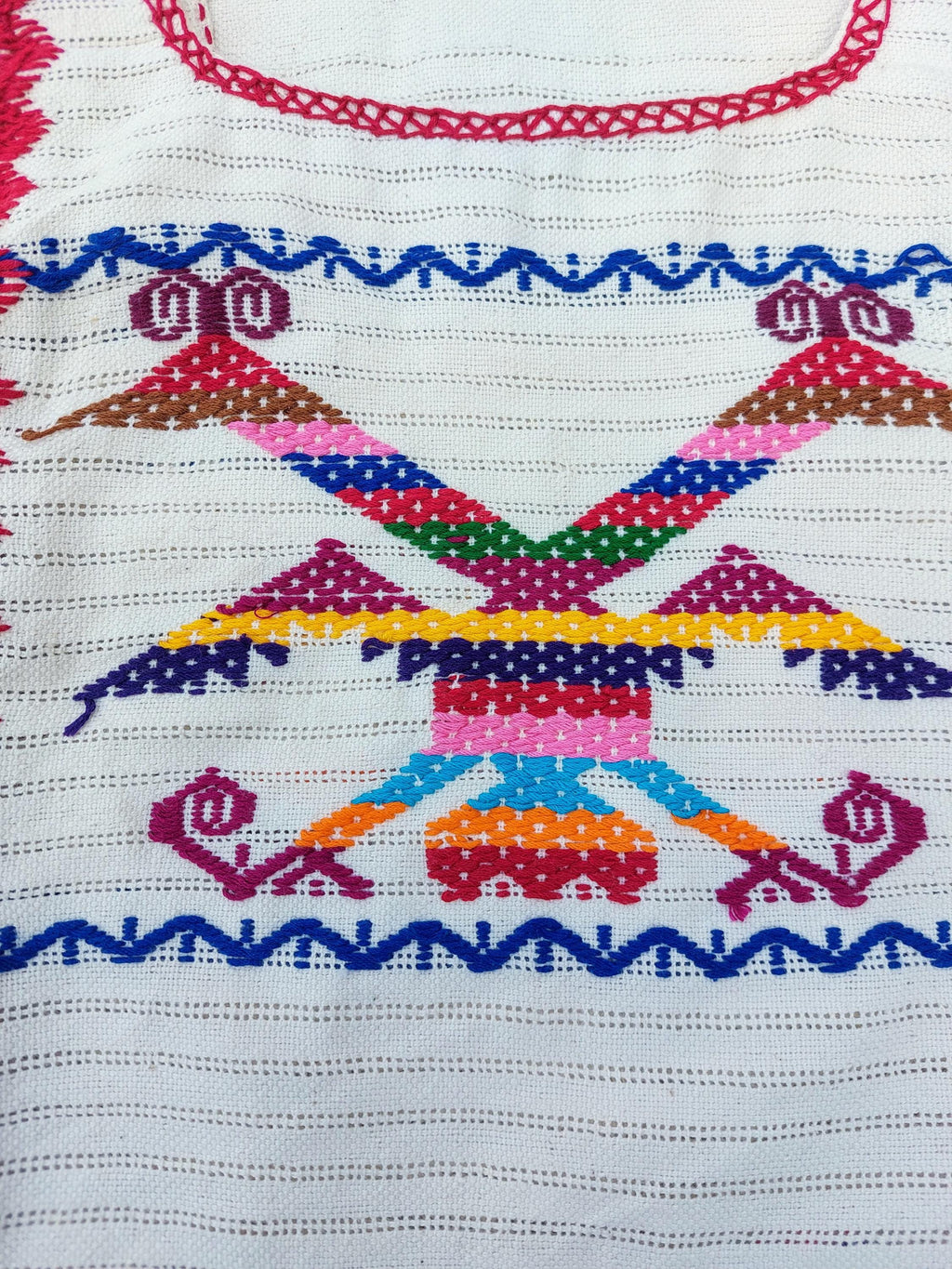 Backstrap loom dress, Oaxacan Huipil, Embroidery dress, handmade dress, artisian dress.