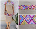Chiapas Muslin dress, Mexican dress, Muslin Huipil, S/M