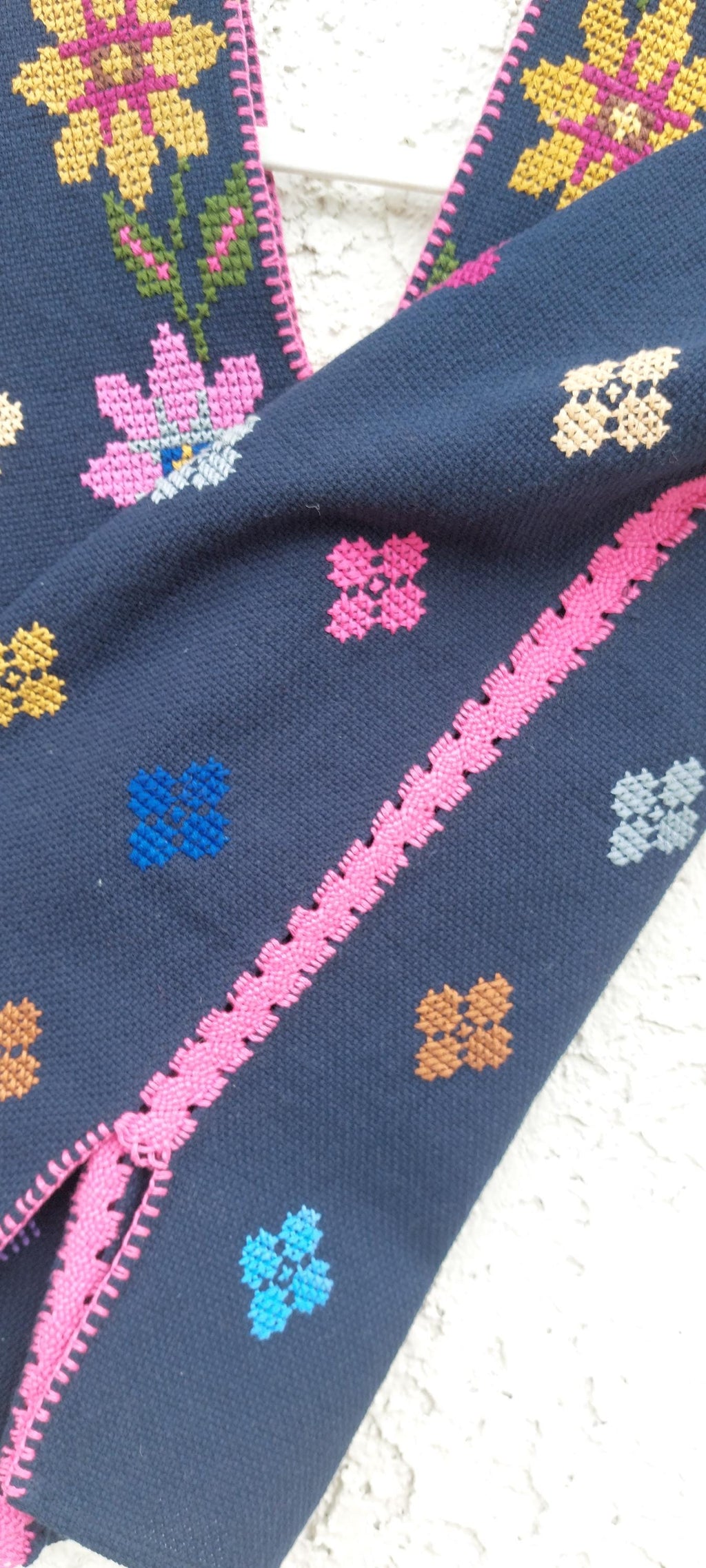 Embroidery Mexican top, blouse, Amuzgo top.     XS/S