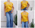 Backstrap loom Huipil, Short  Amuzgo Huipil, Mexican Embroidery dress, Oaxacan dress,  Handcrafted dress, Handmade Artisian dress.    S/M